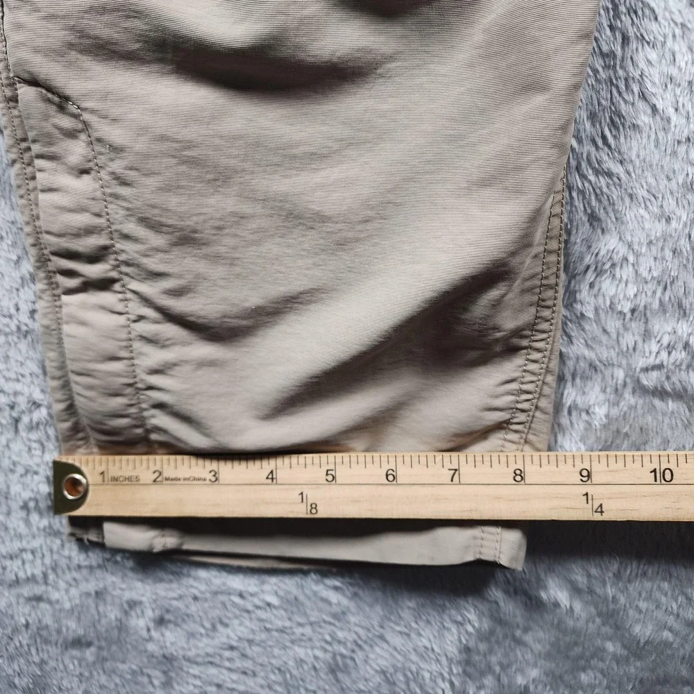 The North Face Paramount Trail Pants Mens MT Beige Convertible Zip Off Hiking